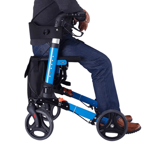 Rollator Walkers for Seniors - 4 Wheels Elderly Walker