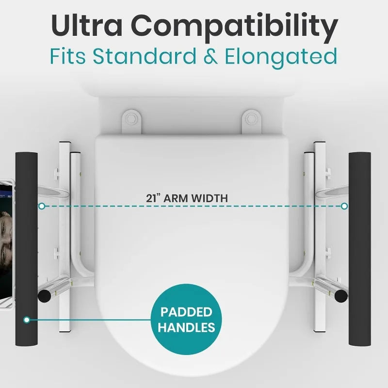 Vive Stand Alone Toilet Safety Frame