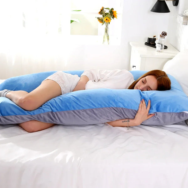 U Type Multi Function Side Protect Cushion for Pregnancy