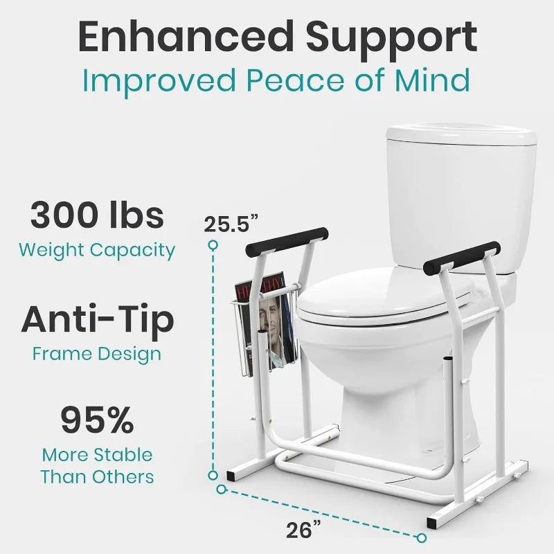 Vive Stand Alone Toilet Safety Frame